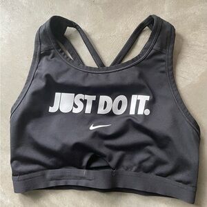 NIKE Just Do IT Sports Bra - Large